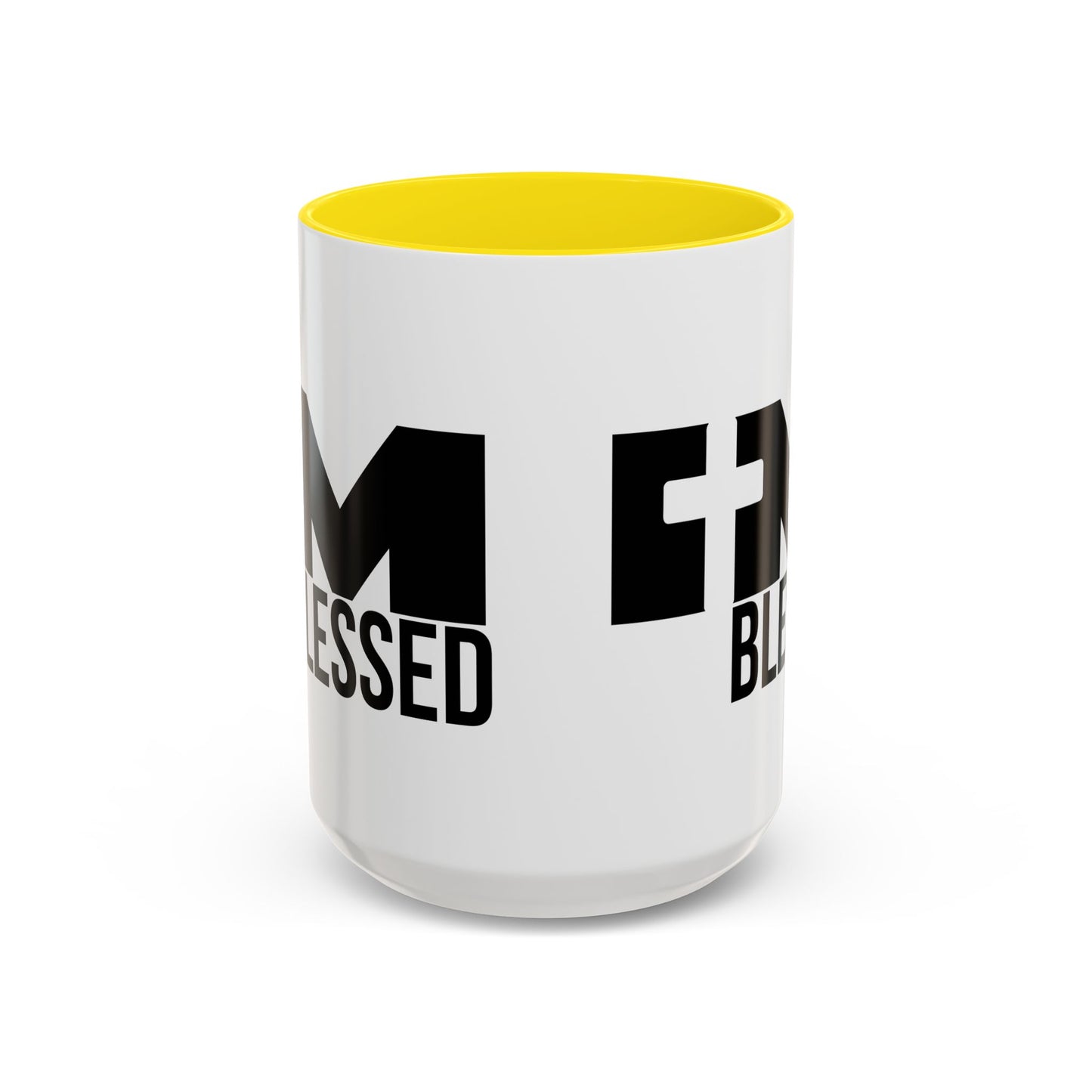 Blessed Coffee Mug – Christian Faith Accent Mug (11oz & 15oz)