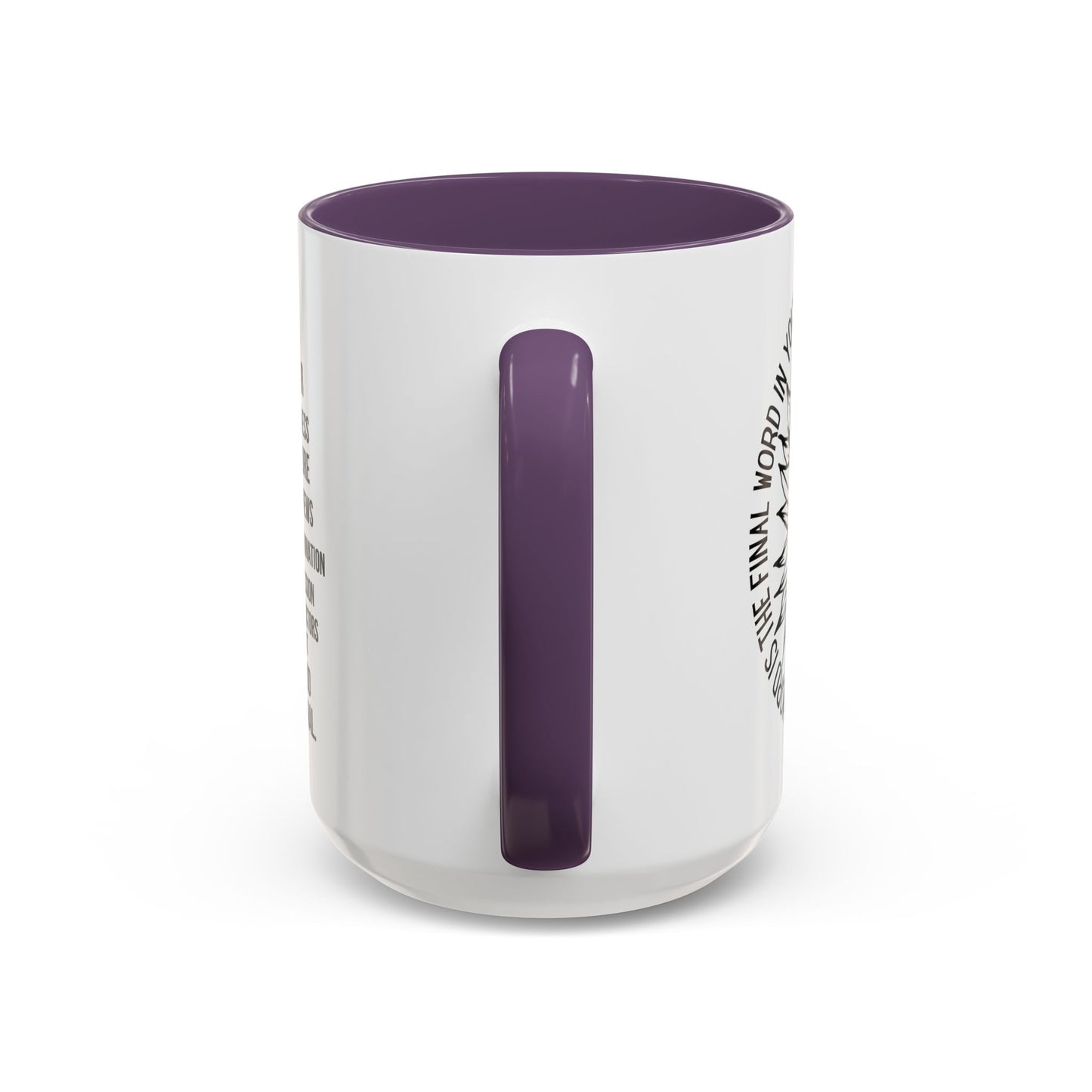 Inspirational Faith Coffee Mug — "Not Fear, Not Sickness" Sunflower Scripture Accent