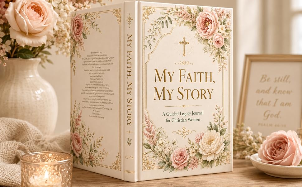 My Faith My Story: A Guided Legacy Journal for Christian Women - FREE SHIPPING