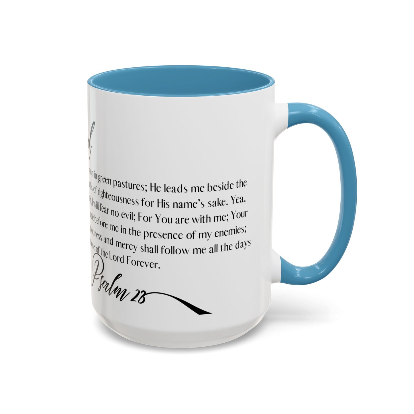 Bible Verse Accent Coffee Mug