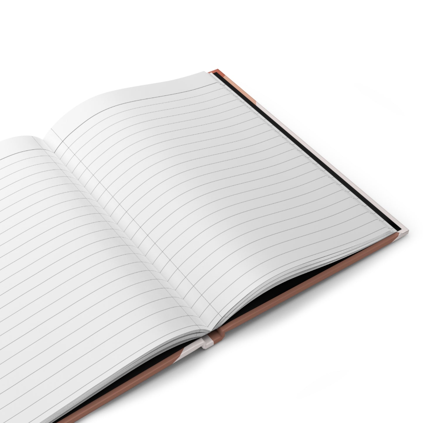 Spiritual Journal — "Never Be Lacking in Zeal" Bible Verse Hardcover