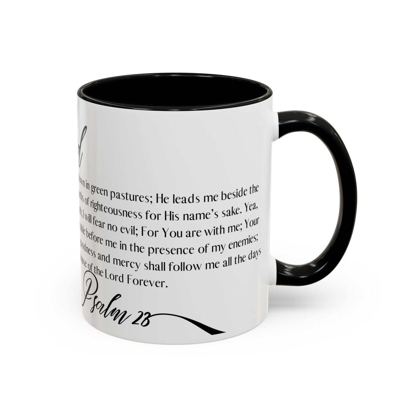 Bible Verse Accent Coffee Mug