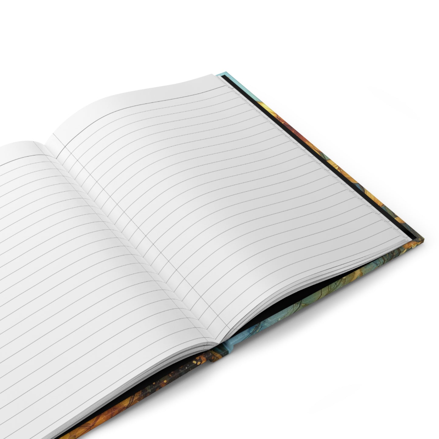 Hardcover Journal — "Transformed by God's Love" Floral Faith Notebook