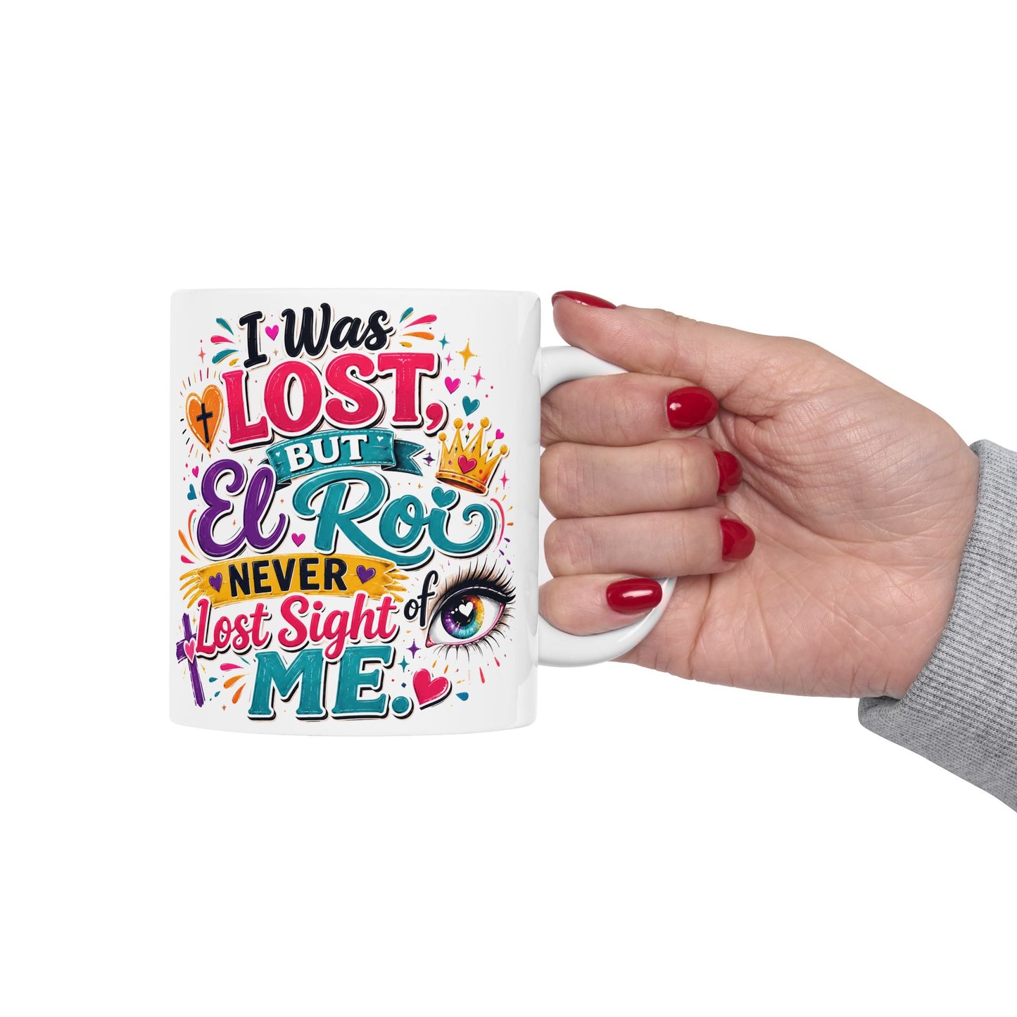 Christian Mug | Colorful Inspirational Typography