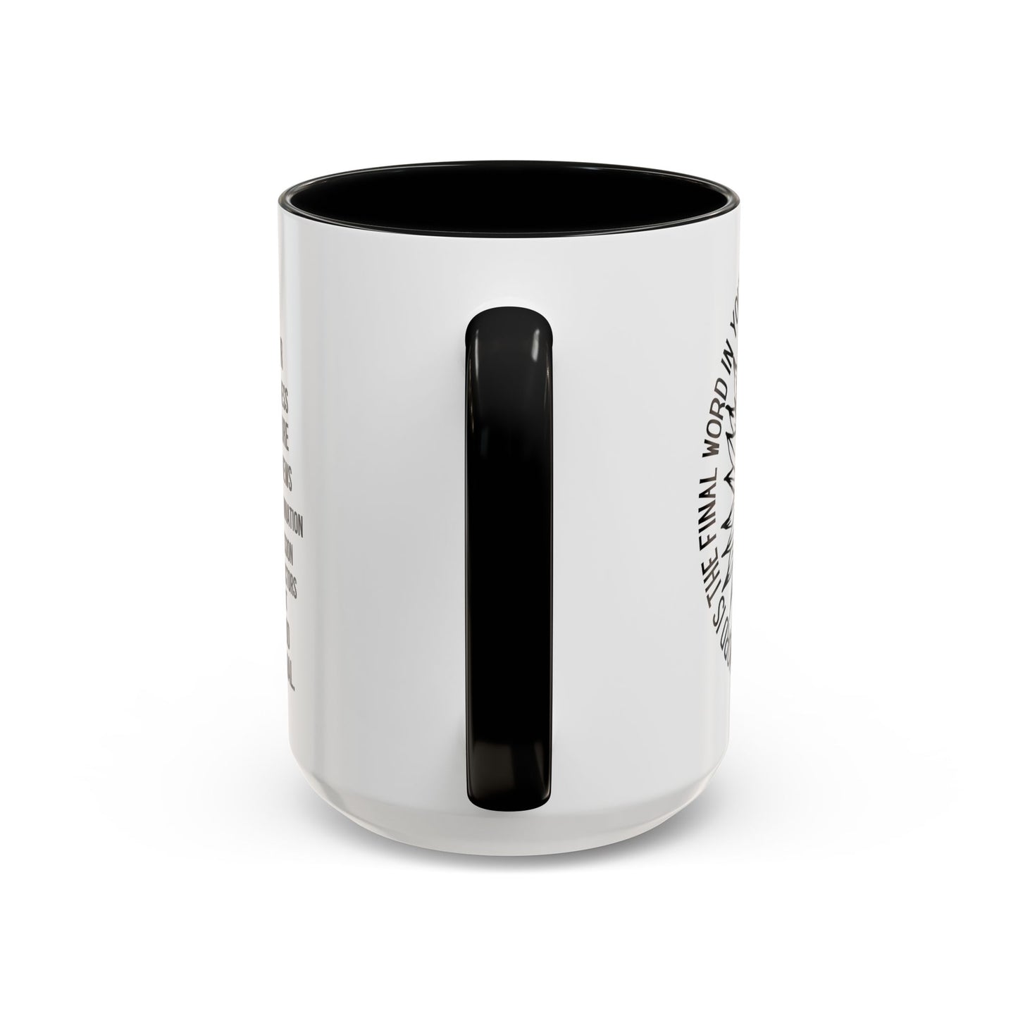 Inspirational Faith Coffee Mug — "Not Fear, Not Sickness" Sunflower Scripture Accent