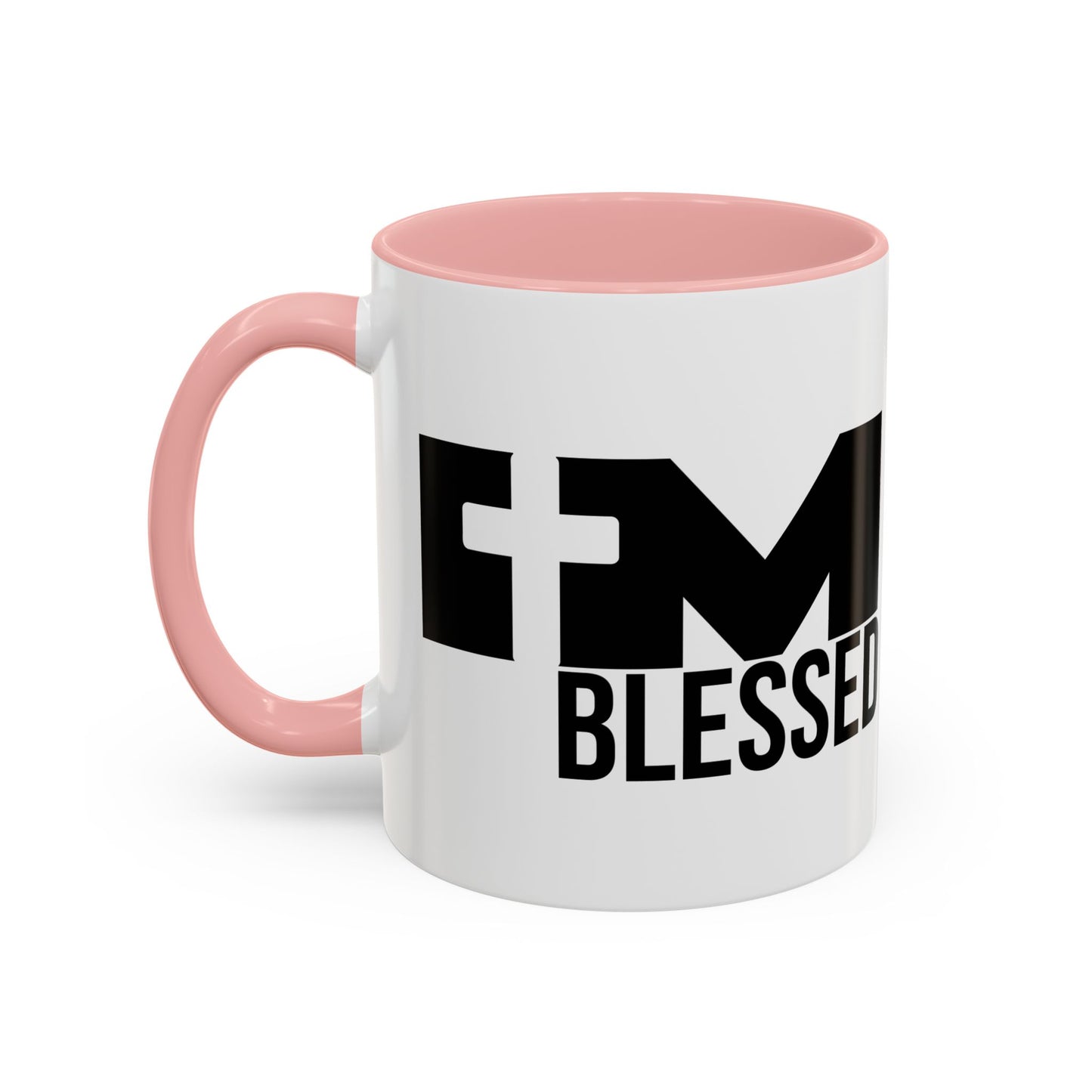 Blessed Coffee Mug – Christian Faith Accent Mug (11oz & 15oz)