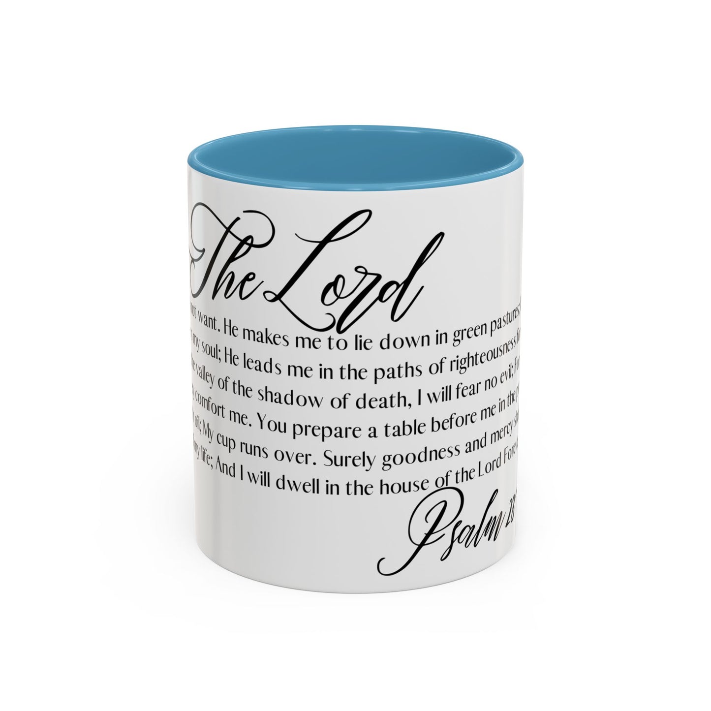 Bible Verse Accent Coffee Mug
