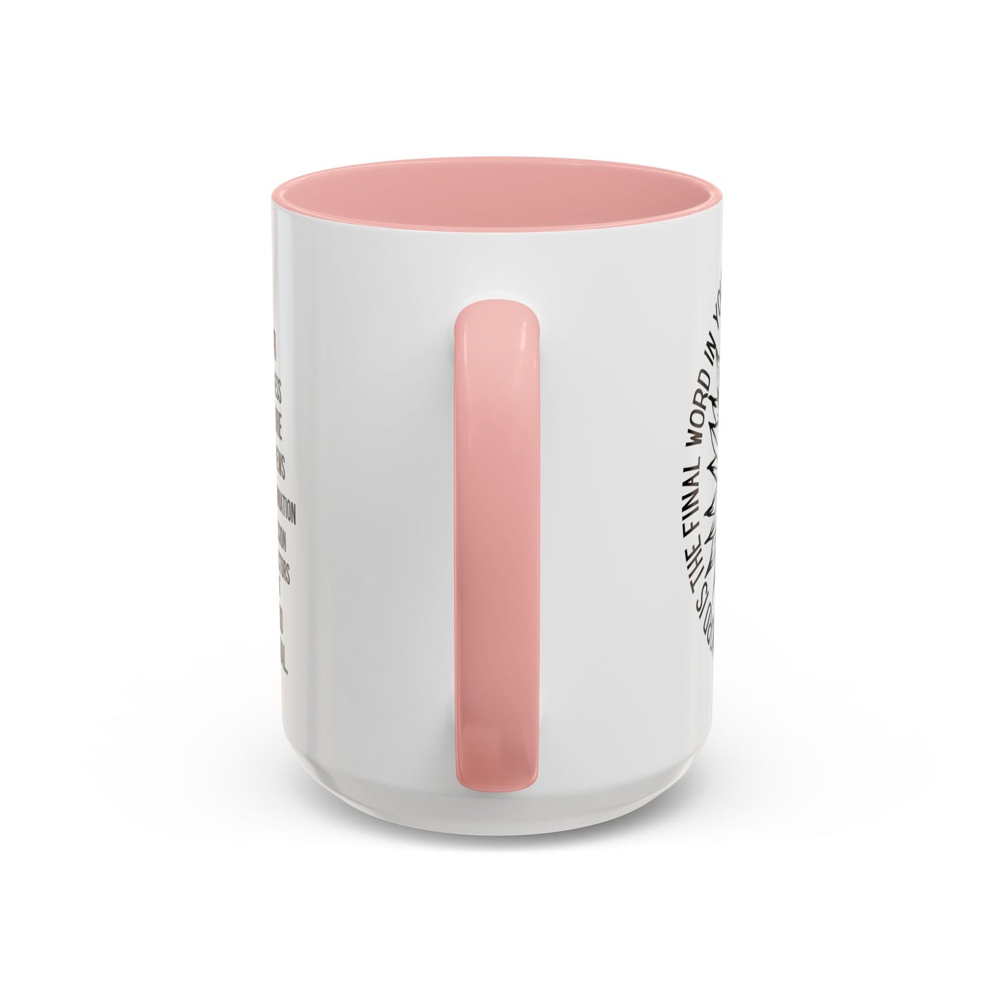 Inspirational Faith Coffee Mug — "Not Fear, Not Sickness" Sunflower Scripture Accent