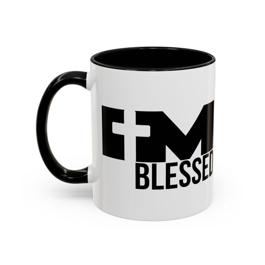 Blessed Coffee Mug – Christian Faith Accent Mug (11oz & 15oz)