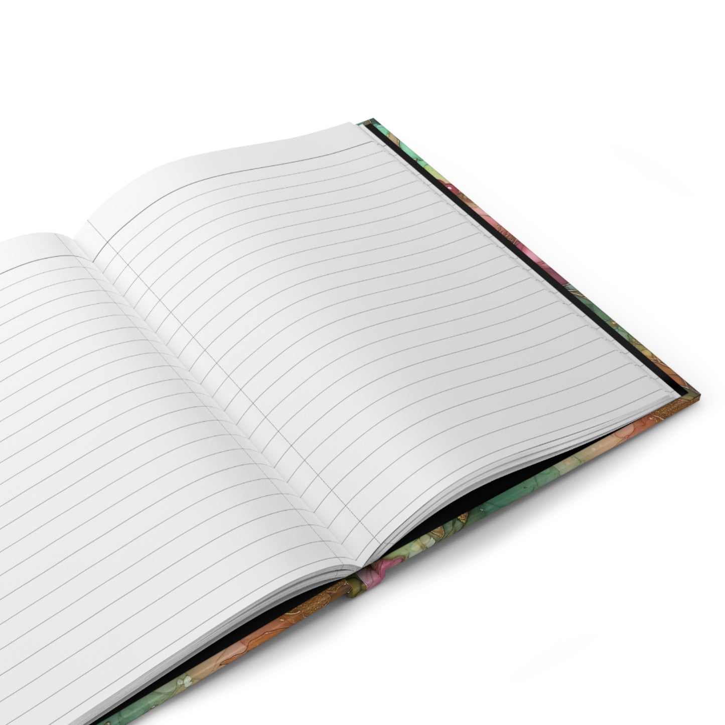 Give Thanks to the Lord Hardcover Journal — Psalm 107:1 Floral Gratitude Notebook