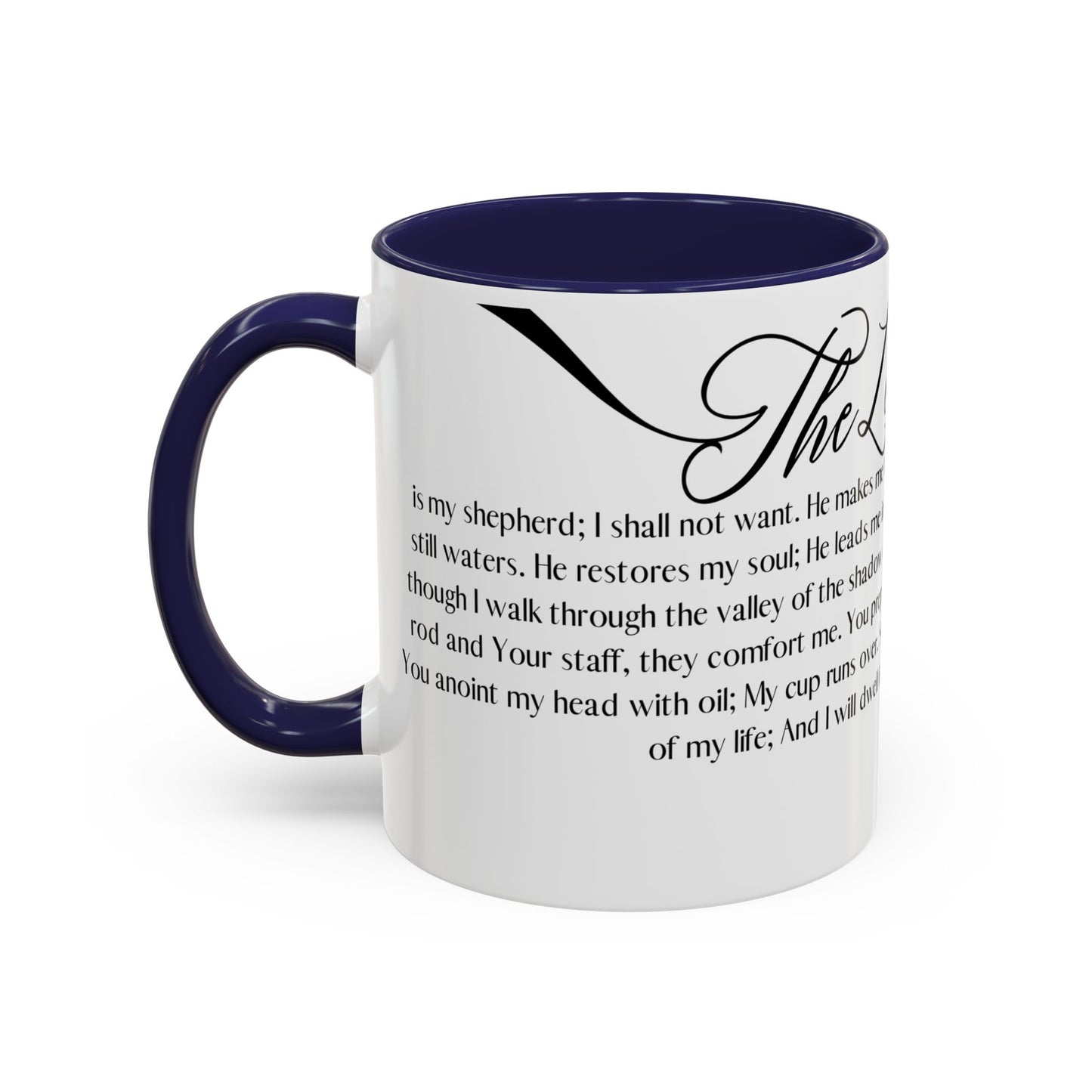Bible Verse Accent Coffee Mug