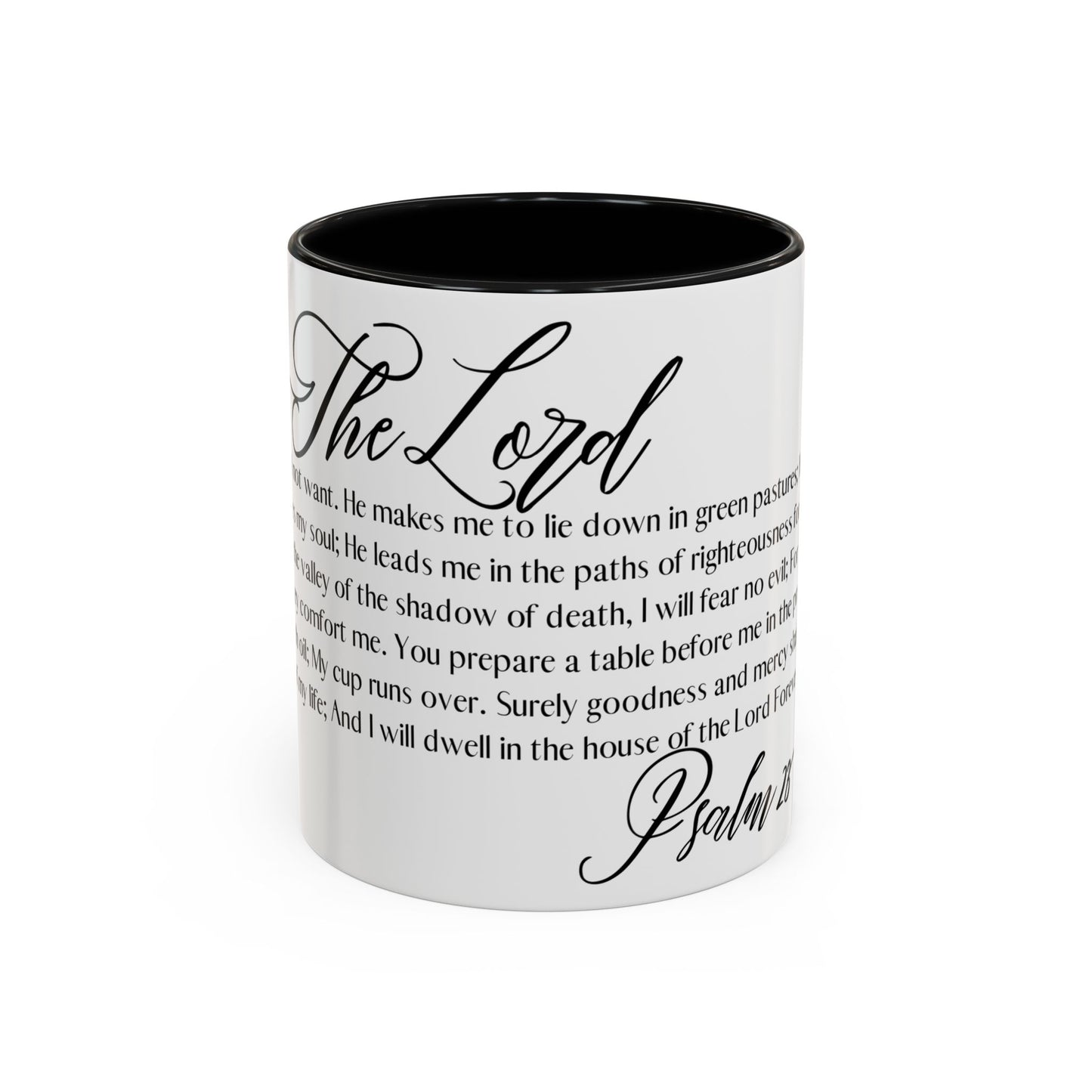 Bible Verse Accent Coffee Mug
