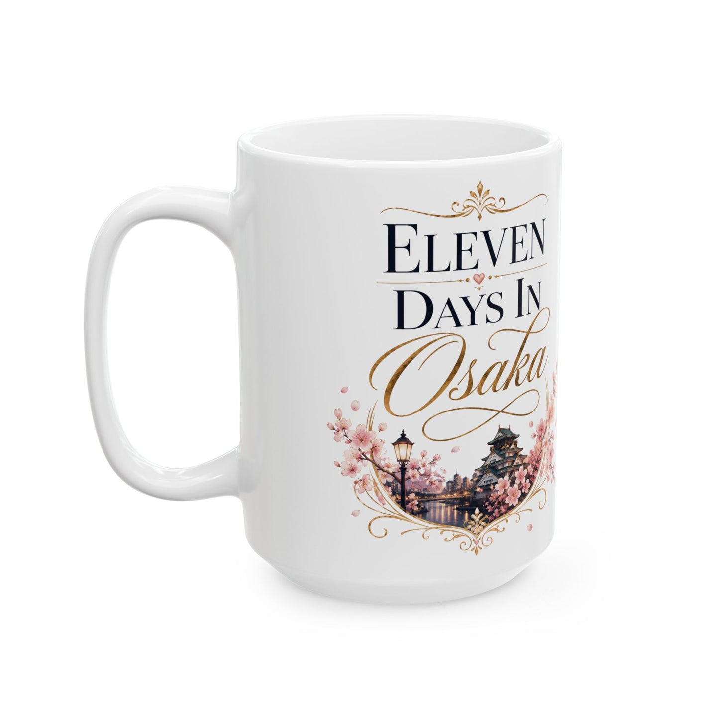 Ceramic Mug — 'The Main Event' Floral Sakura Tea/Coffee Cup