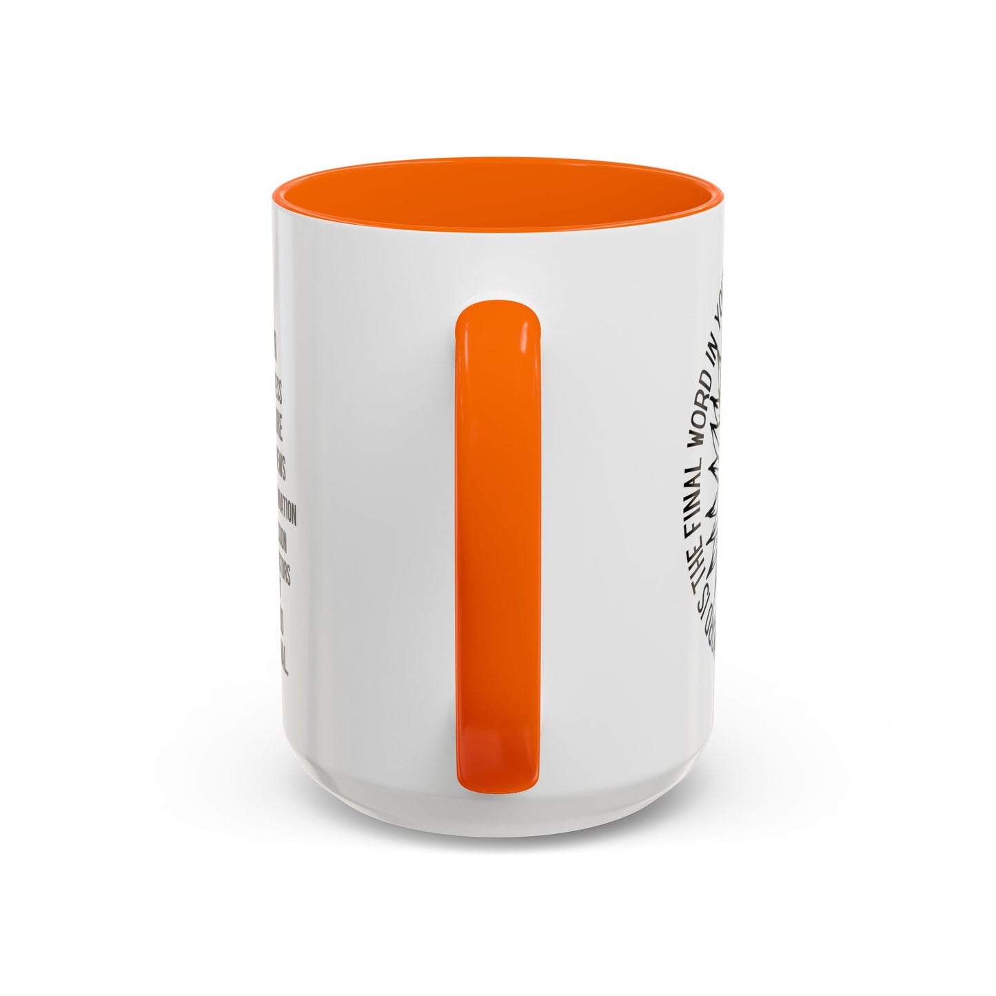 Inspirational Faith Coffee Mug — "Not Fear, Not Sickness" Sunflower Scripture Accent