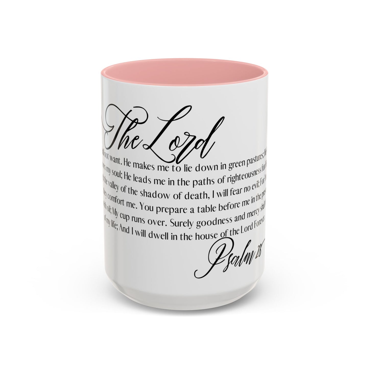 Bible Verse Accent Coffee Mug