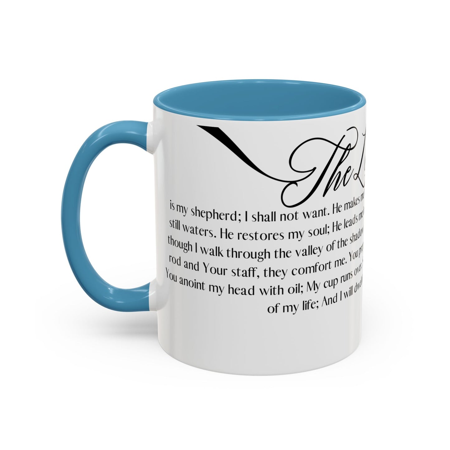 Bible Verse Accent Coffee Mug