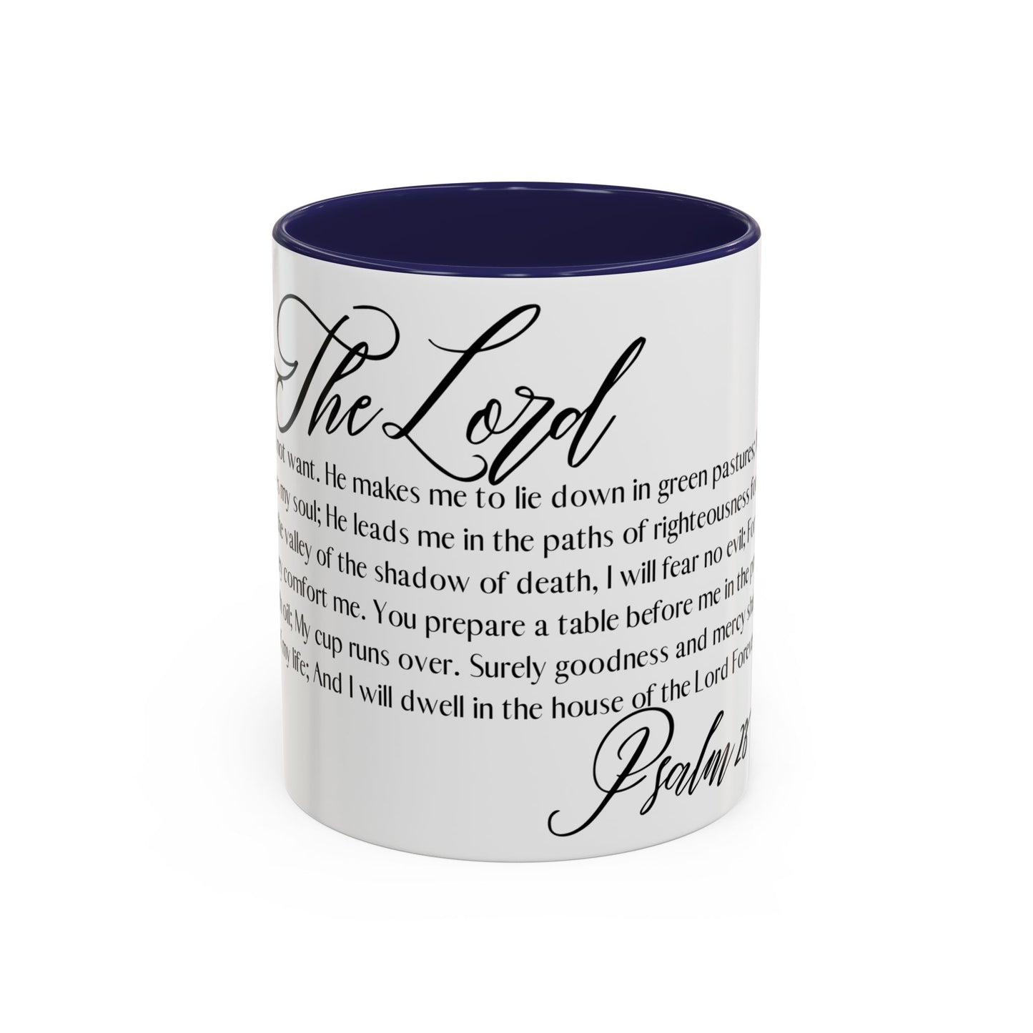 Bible Verse Accent Coffee Mug
