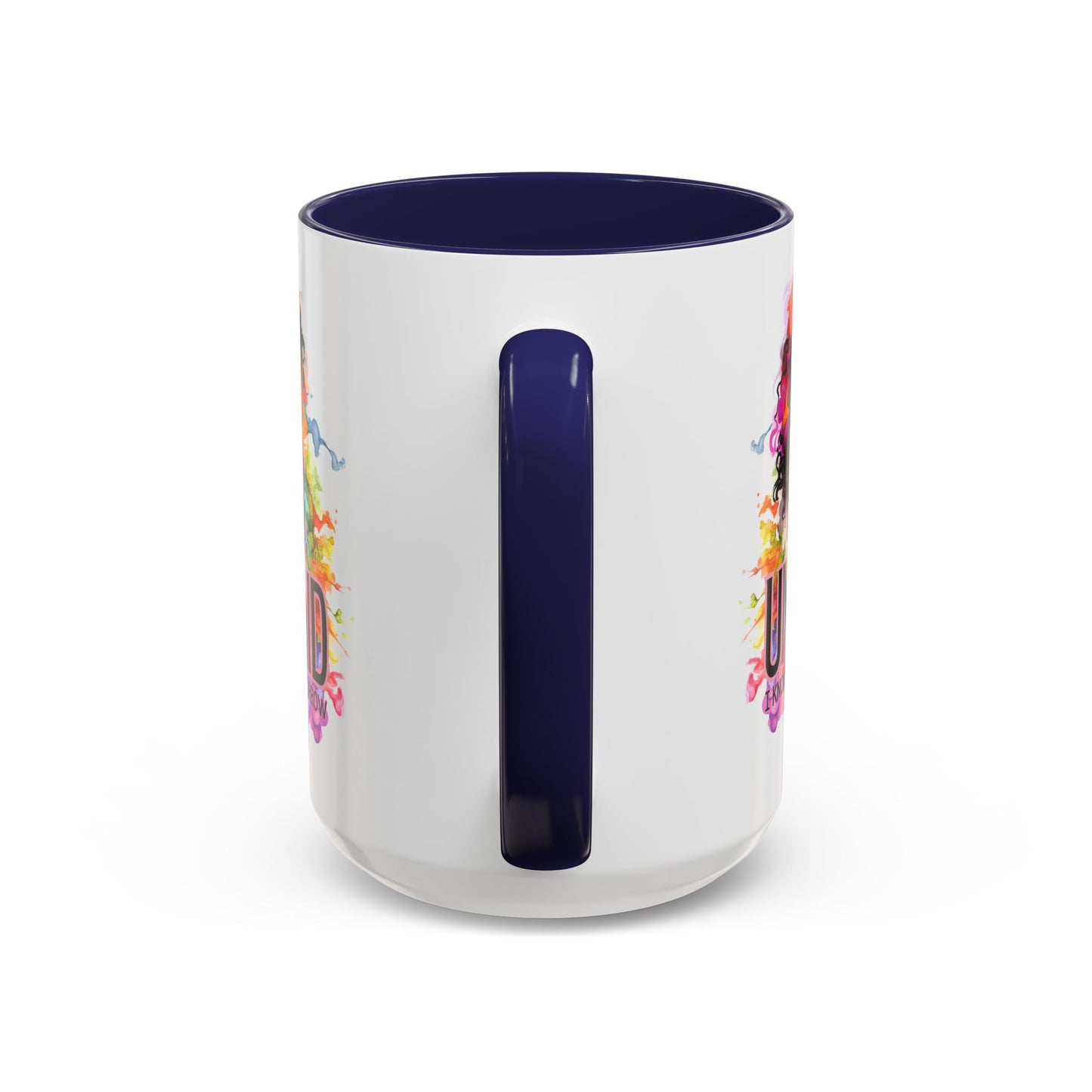 Unafraid Coffee Mug — Inspirational Afrocentric Art Accent Mug (11/15oz)