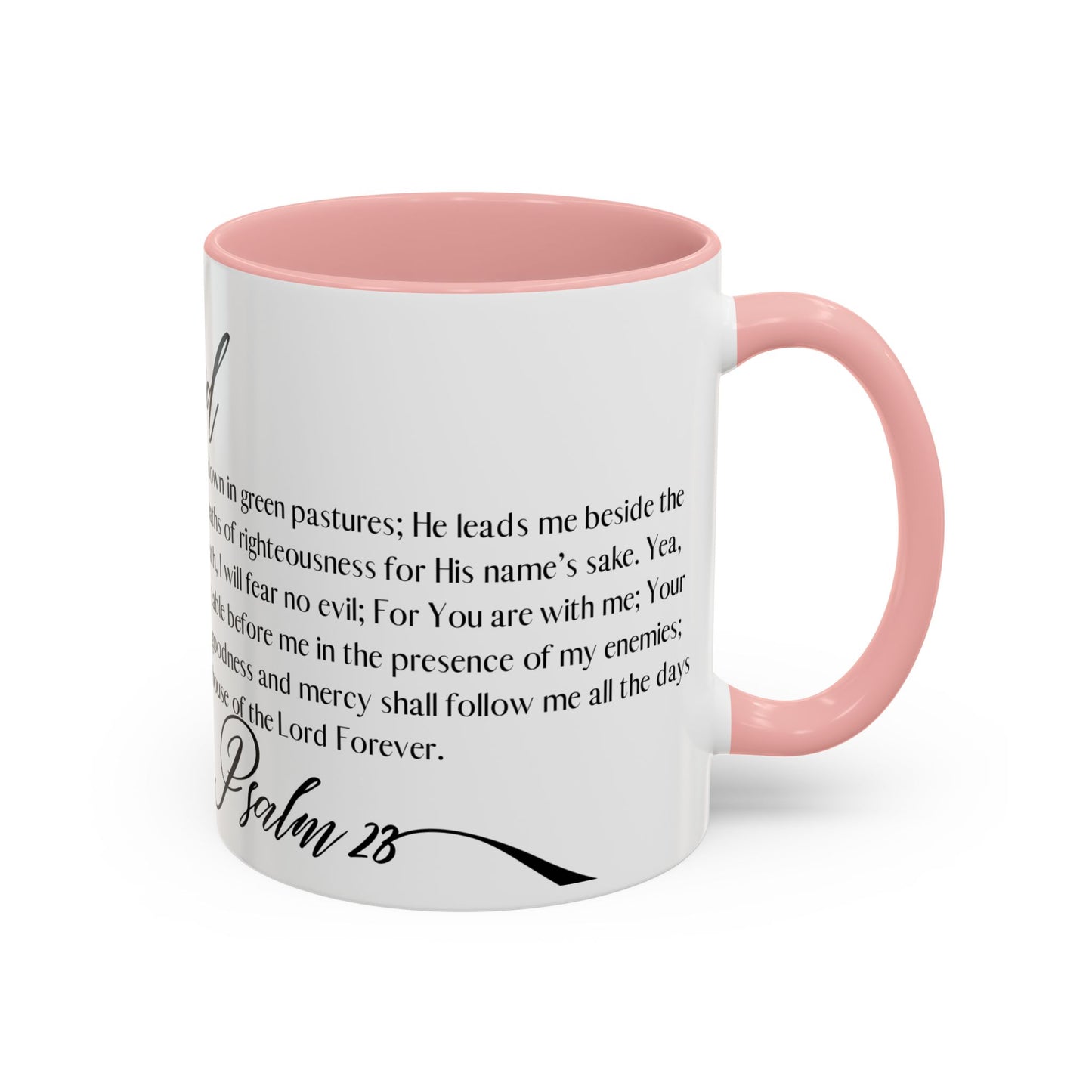Bible Verse Accent Coffee Mug