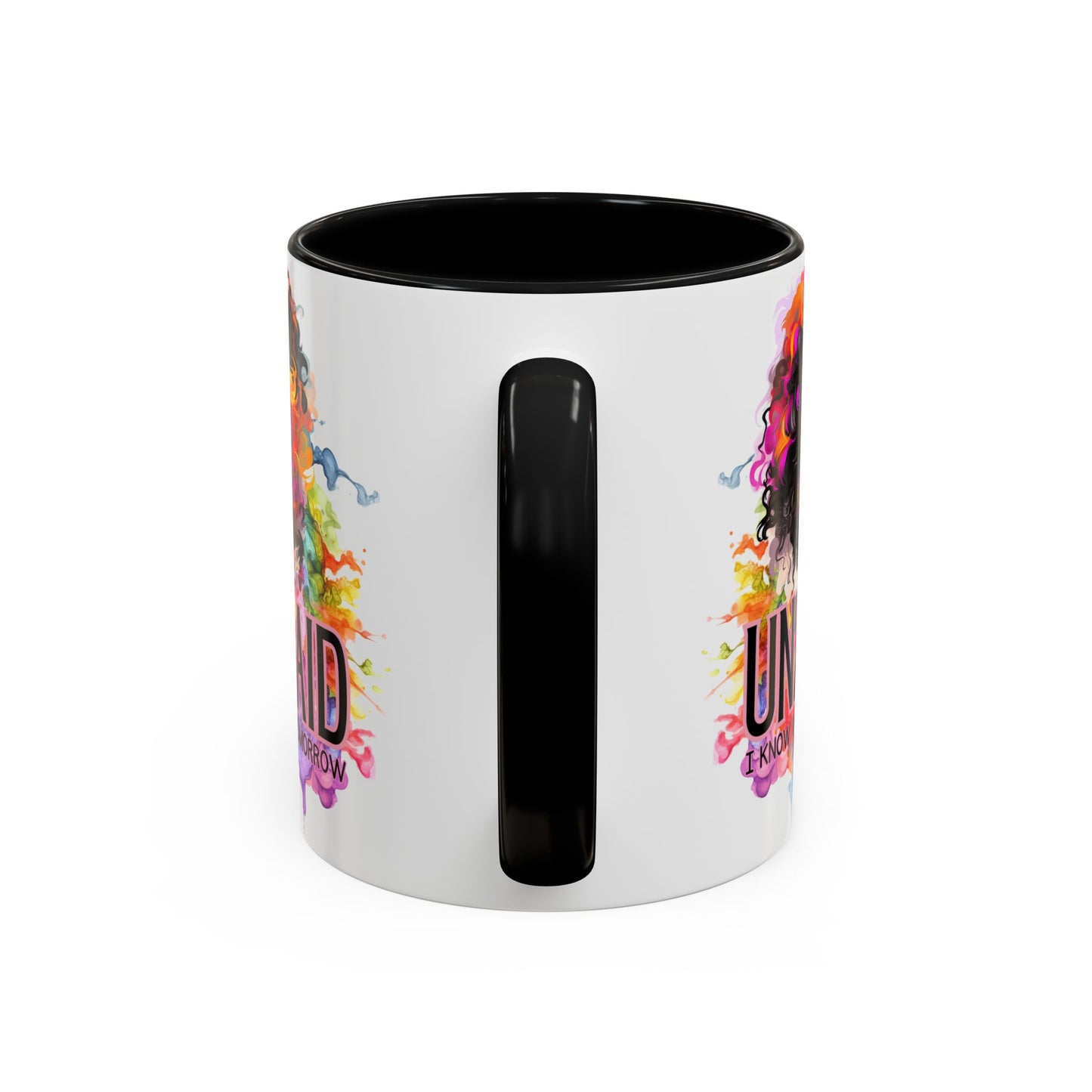 Unafraid Coffee Mug — Inspirational Afrocentric Art Accent Mug (11/15oz)