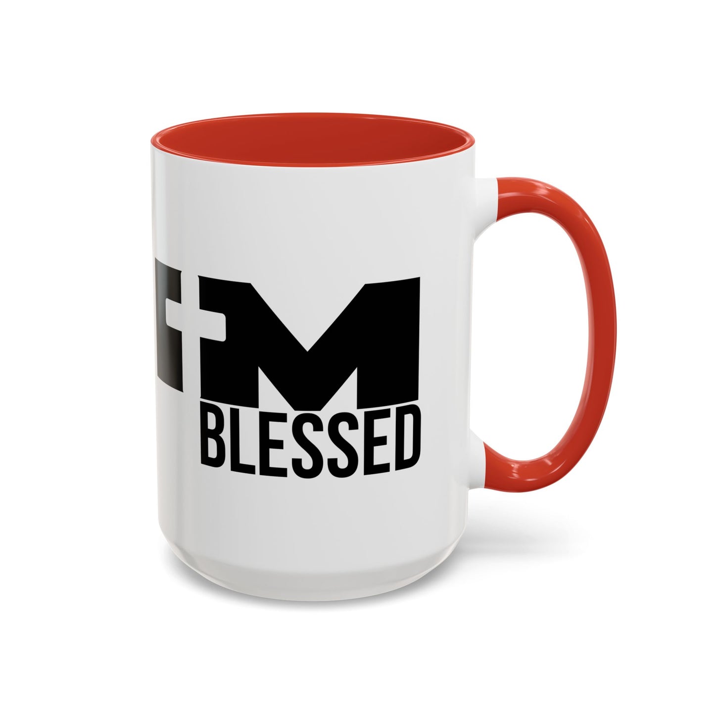 Blessed Coffee Mug – Christian Faith Accent Mug (11oz & 15oz)