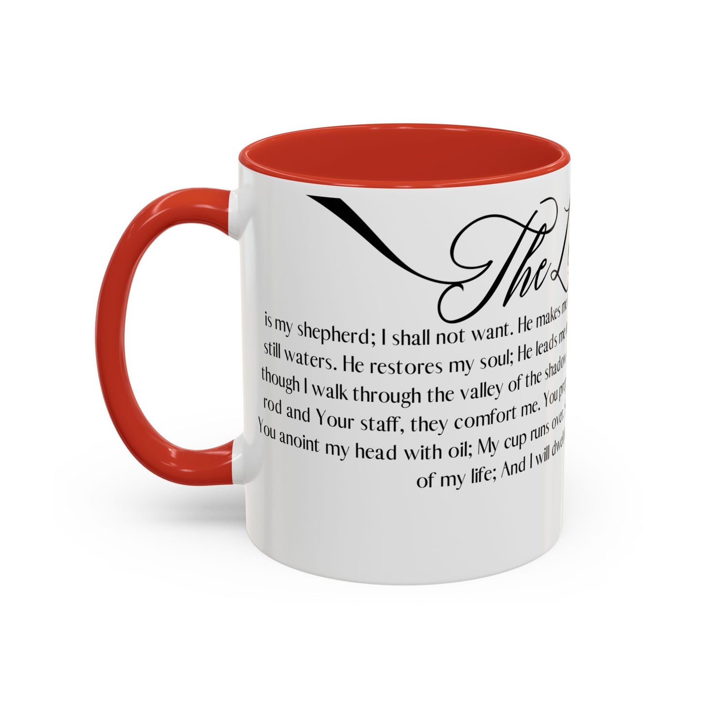 Bible Verse Accent Coffee Mug