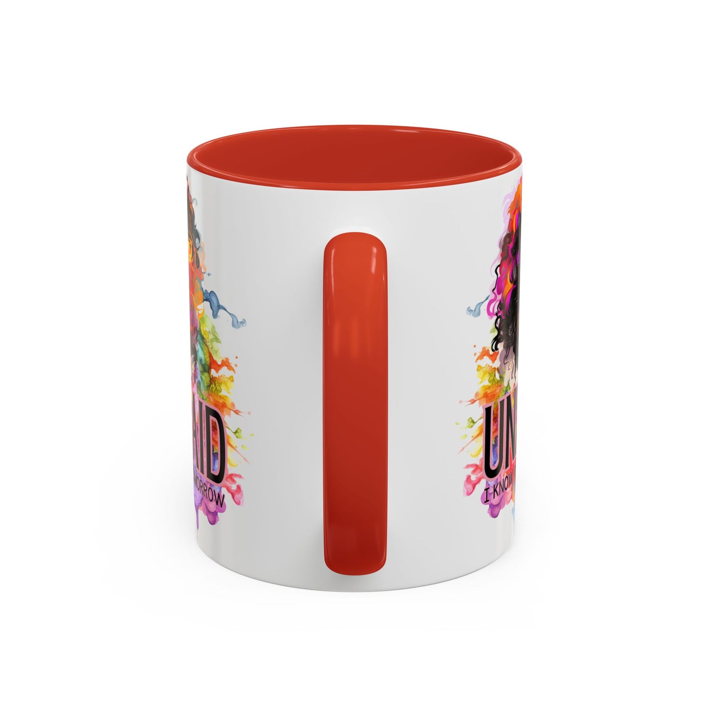 Unafraid Coffee Mug — Inspirational Afrocentric Art Accent Mug (11/15oz)