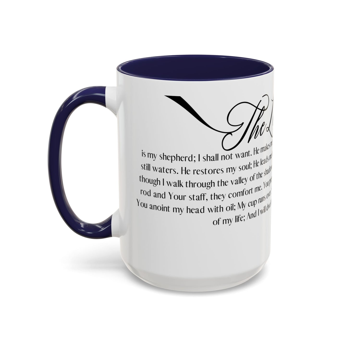 Bible Verse Accent Coffee Mug
