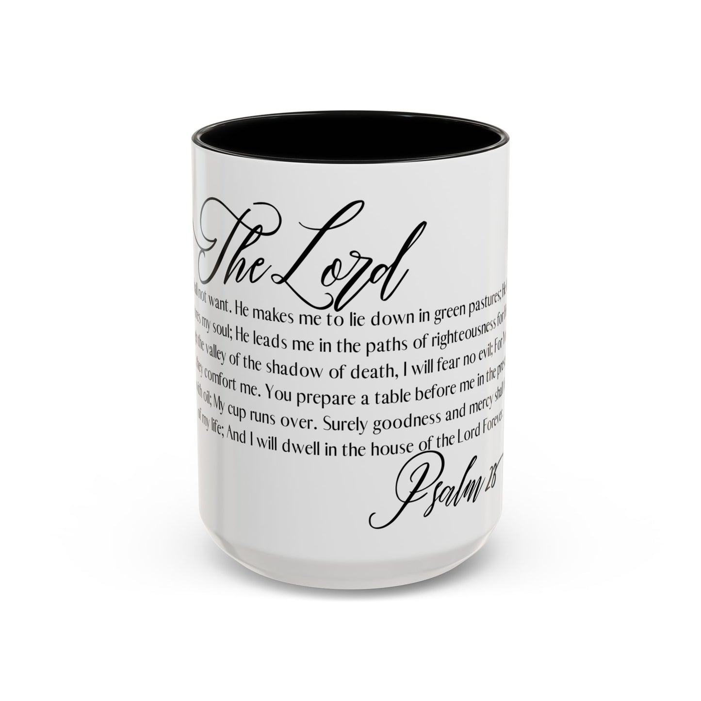 Bible Verse Accent Coffee Mug