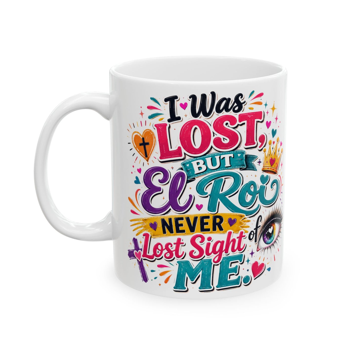 Christian Mug | Colorful Inspirational Typography