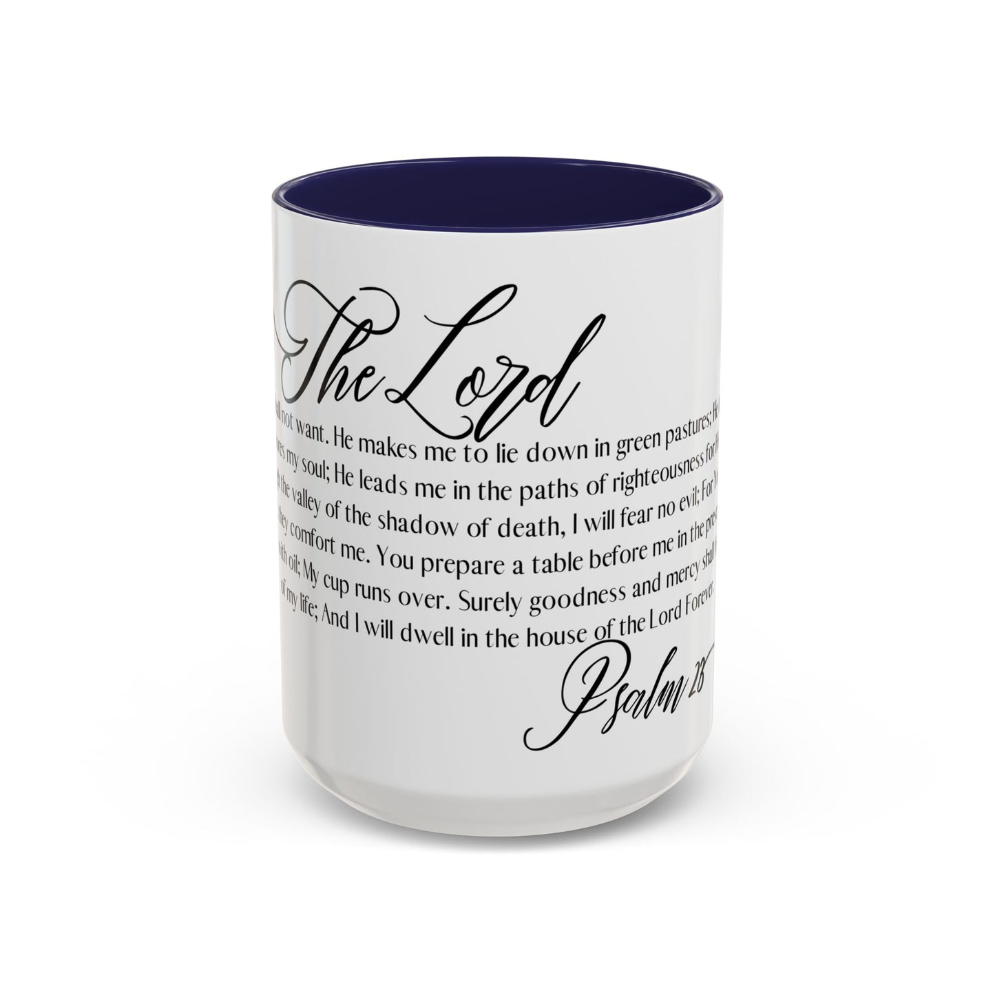 Bible Verse Accent Coffee Mug