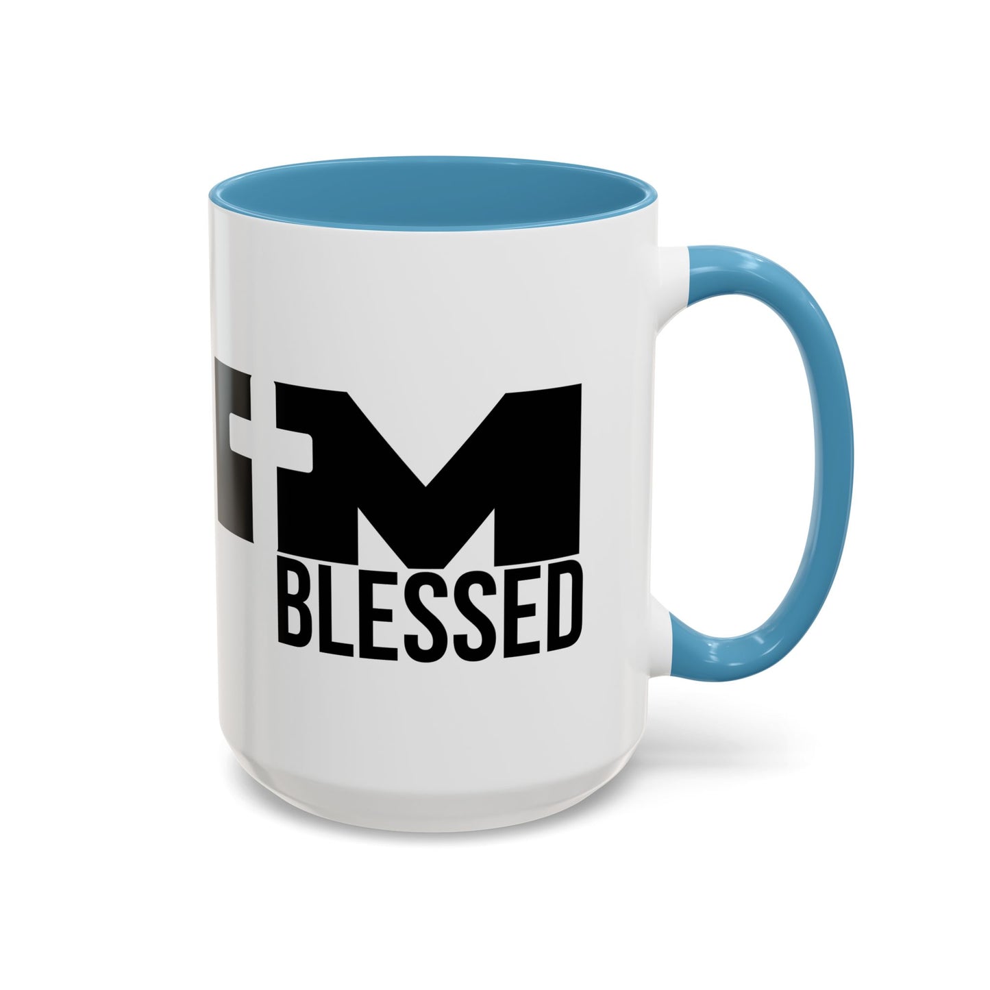 Blessed Coffee Mug – Christian Faith Accent Mug (11oz & 15oz)