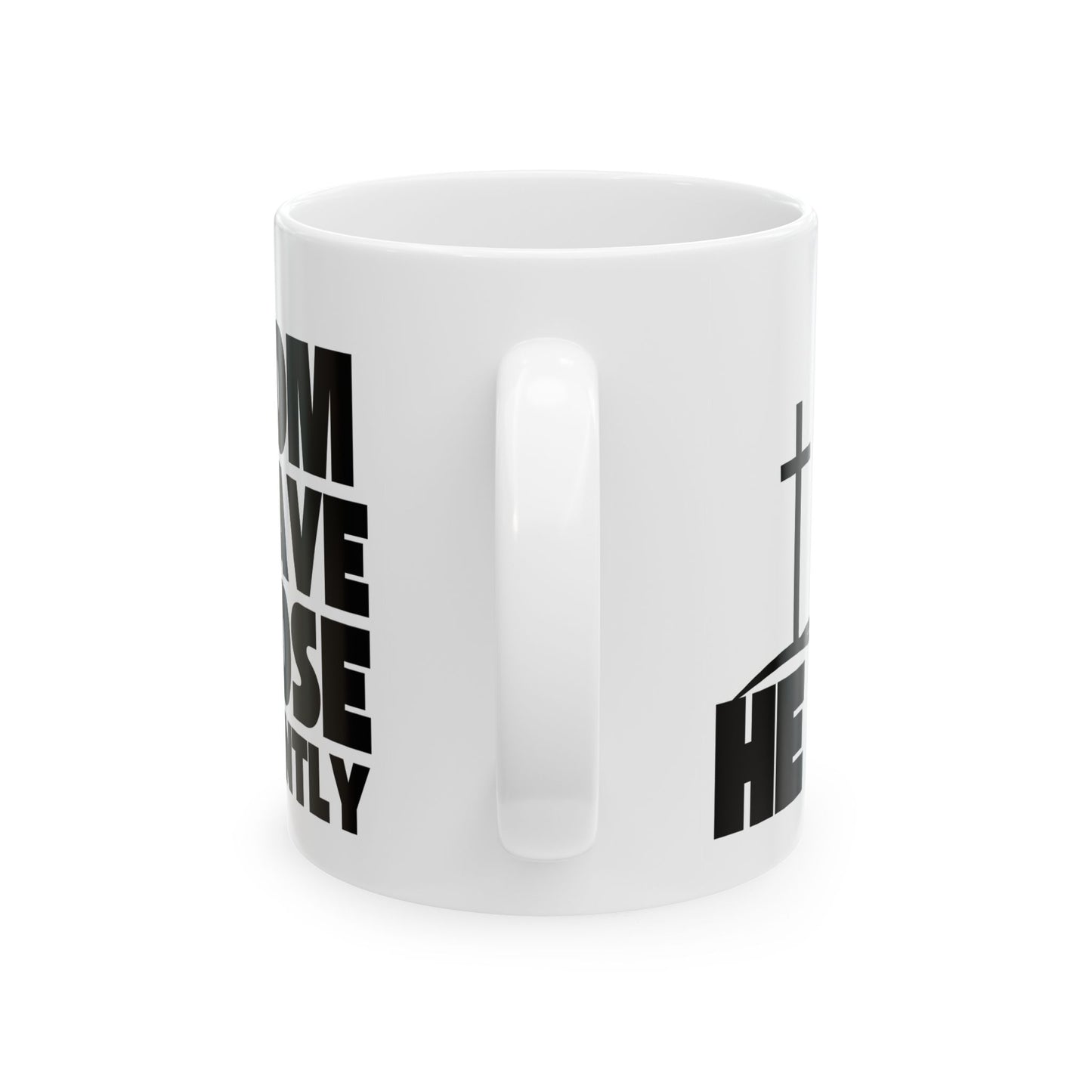 Christian Ceramic Mug - "Up From The Grave He Arose" 11oz/15oz