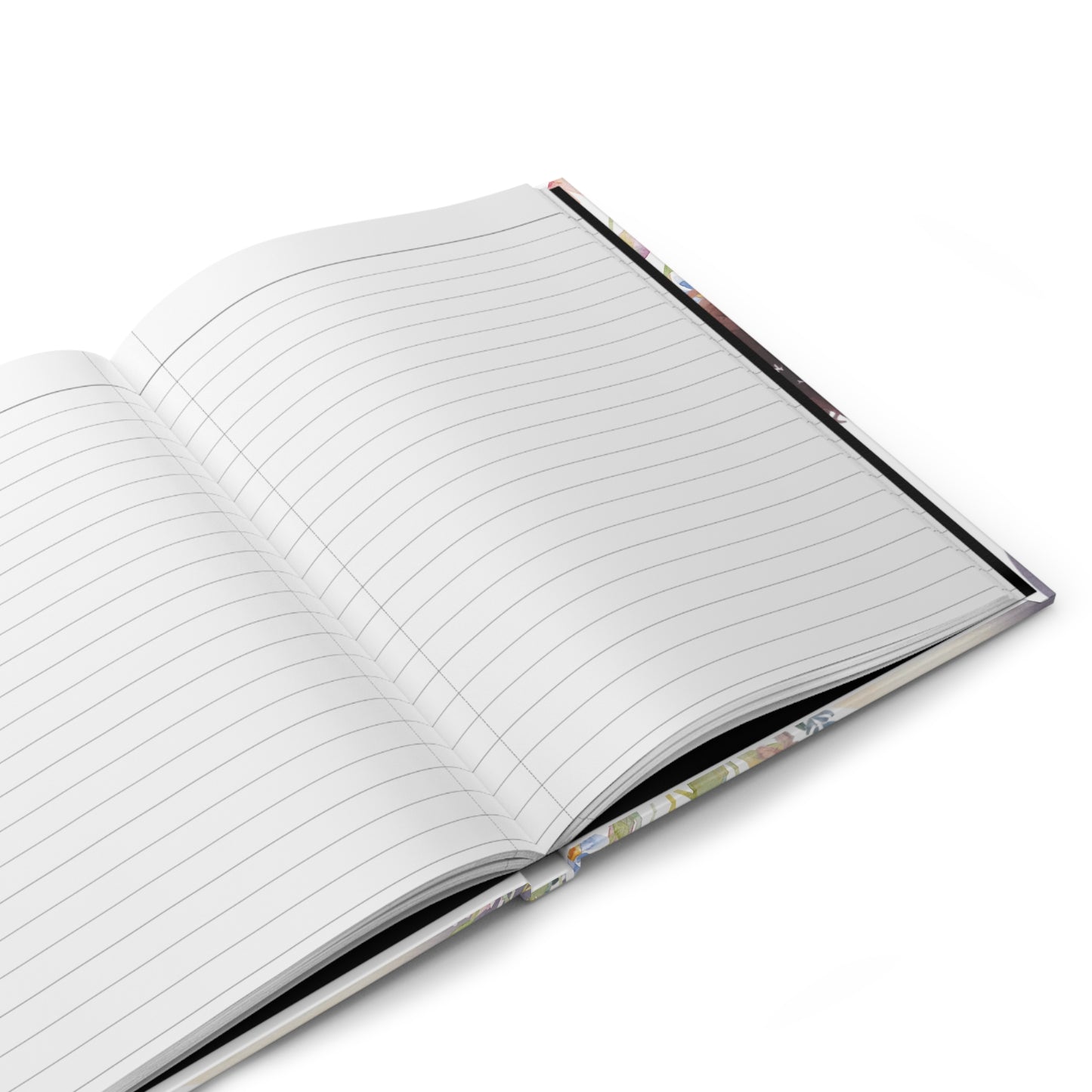 Hardcover Journal — "I Will Not Be Shaken" Christian Prayer Journal (Psalm 16:8)