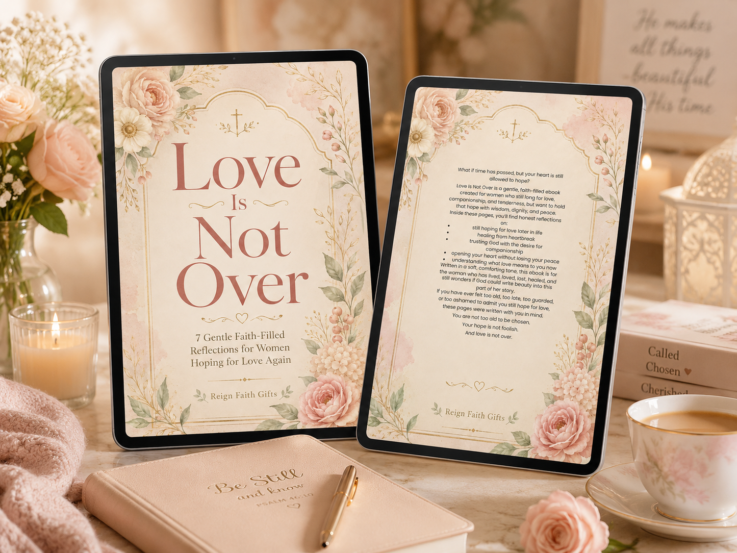 Love Is Not Over: 7 Gentle Faith-Filled Reflections for Women Hoping for Love Again