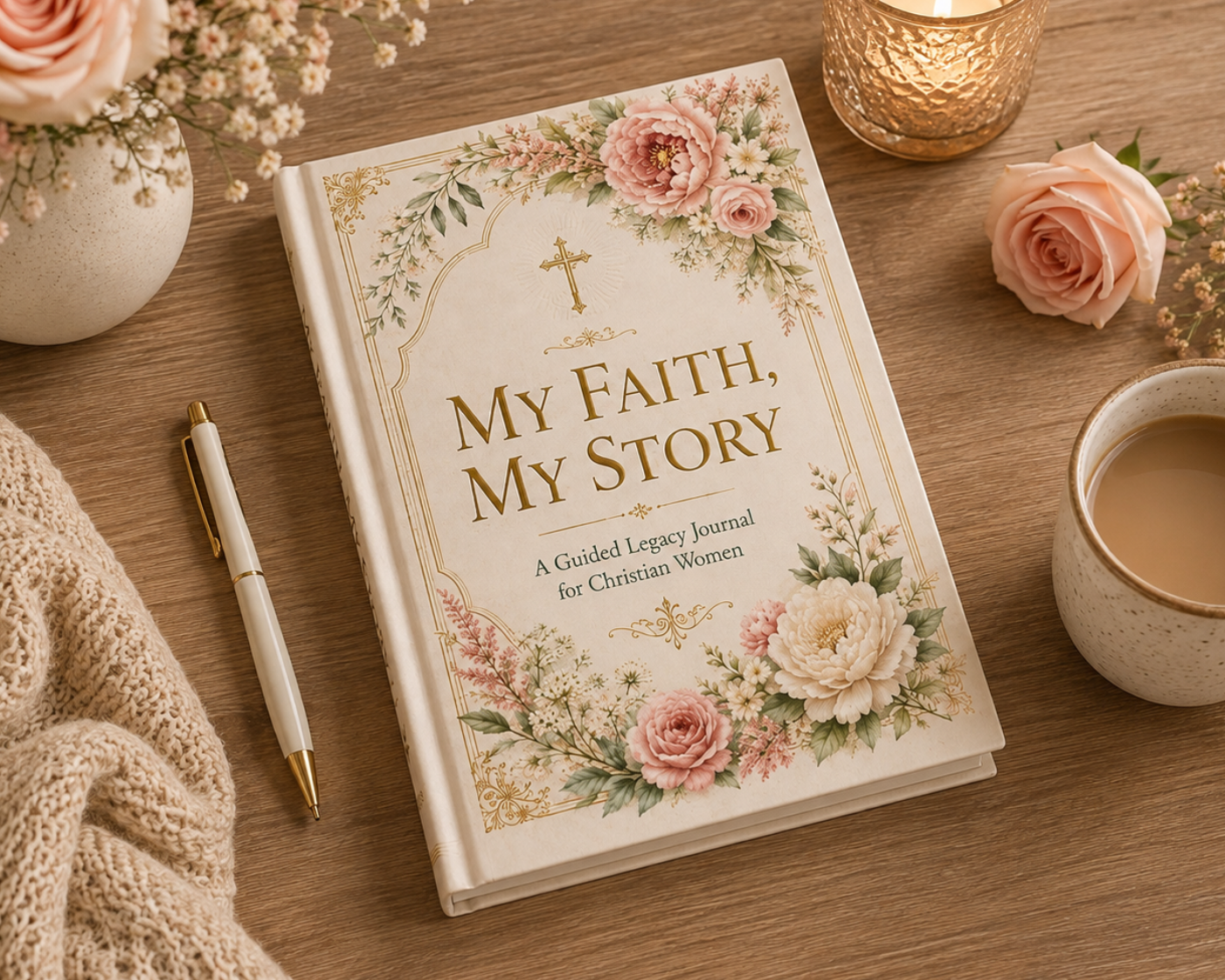 My Faith My Story: A Guided Legacy Journal for Christian Women - FREE SHIPPING